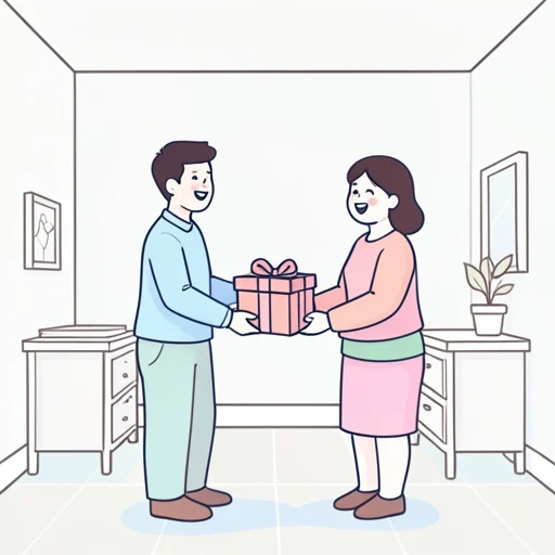 プレゼント - Illustrated Dictionary