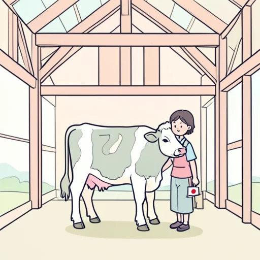 酪農 - イラスト辞典