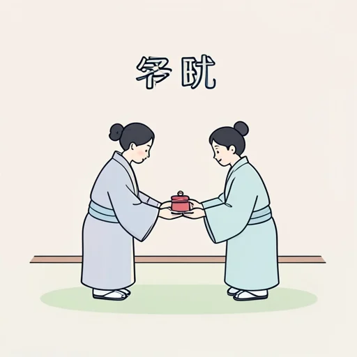 礼儀 - พจนานุกรมภาพ