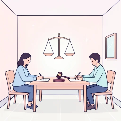 離婚 - Bildwörterbuch