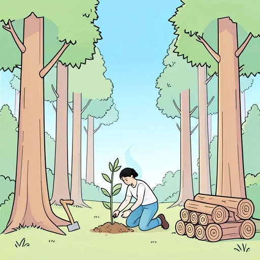 林業 - Kamus bergambar