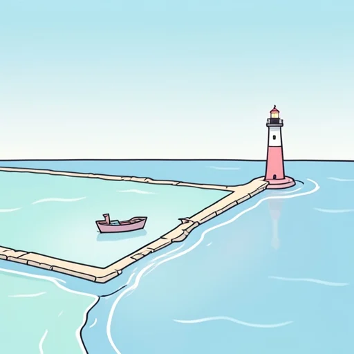 領海 - イラスト辞典
