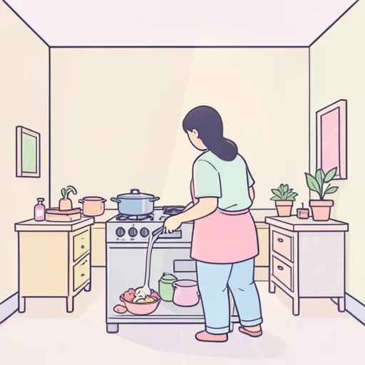料理します - Illustrated Dictionary