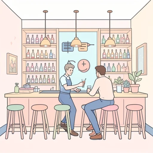 酒場 - イラスト辞典
