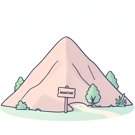 ～山 - Illustrated Dictionary