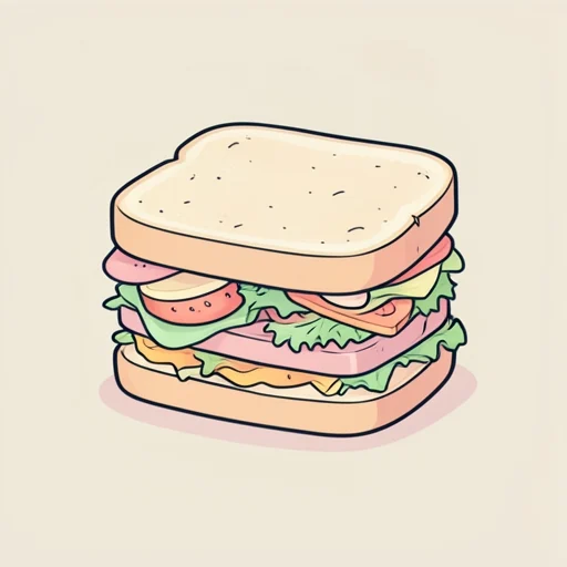 サンドイッチ - 그림 사전