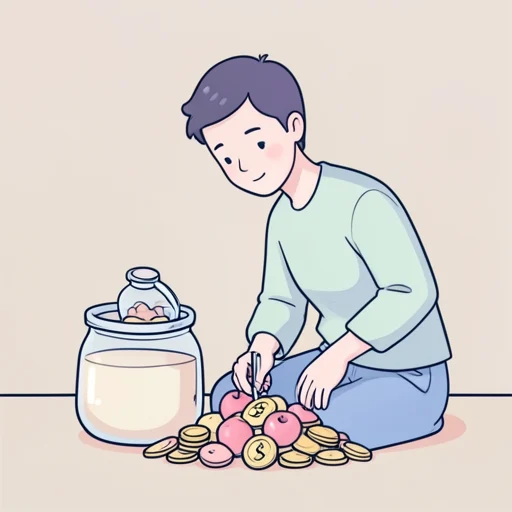 差し引き - イラスト辞典