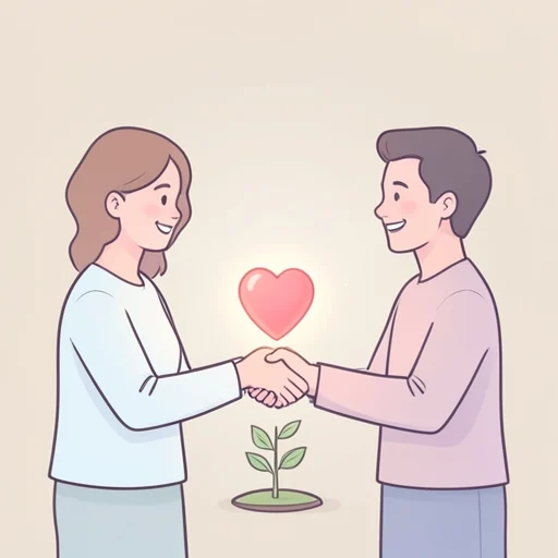 誠実 - イラスト辞典