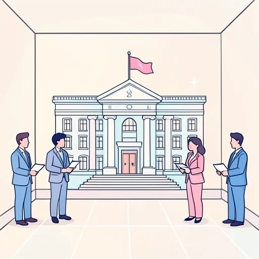 政権 - イラスト辞典
