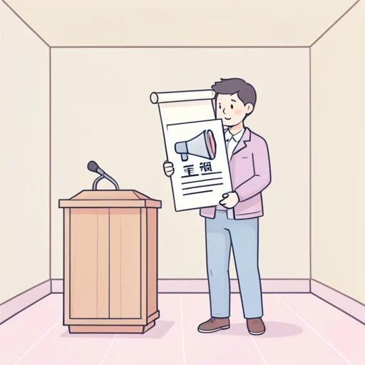 声明 - 그림 사전