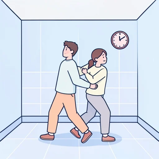 急かす - イラスト辞典