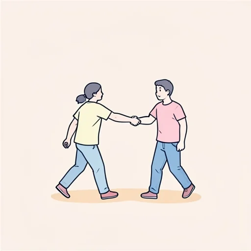 接近 - イラスト辞典