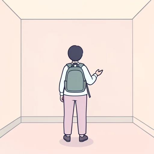 背中 - 그림 사전