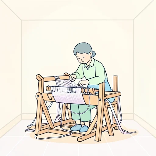 繊維 - イラスト辞典