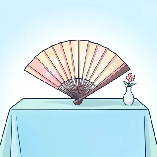 扇子 - 그림 사전
