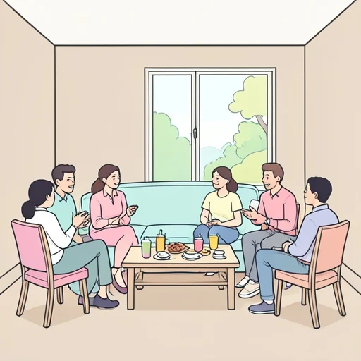 社交 - Illustrated Dictionary