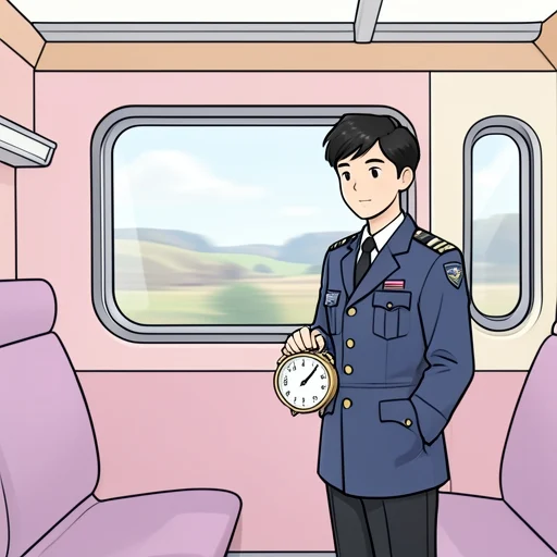 車掌 - Illustrated Dictionary