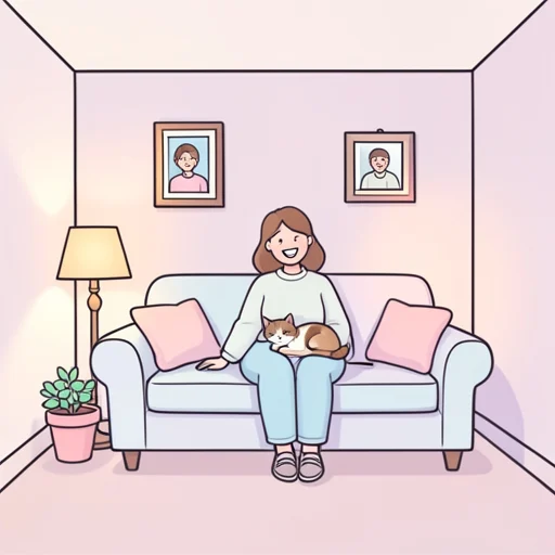 幸せ - イラスト辞典