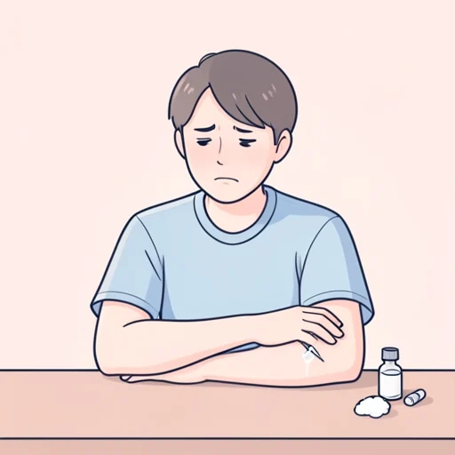 しびれる - Diccionario ilustrado