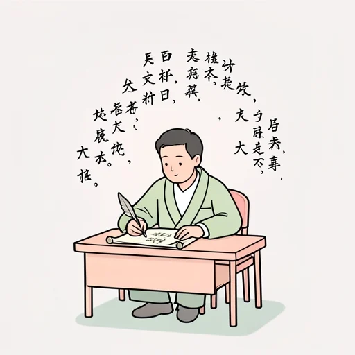 詩人 - Bildwörterbuch