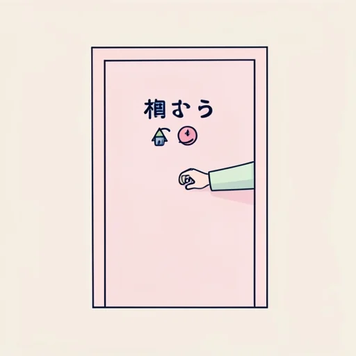 閉まる - Illustrated Dictionary