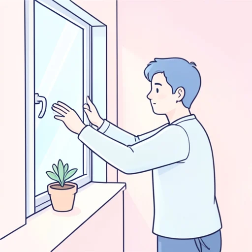 閉めます - 그림 사전