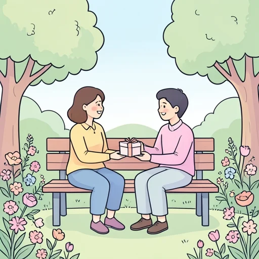 親友 - イラスト辞典