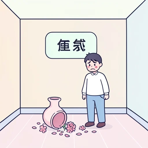 失敗 - イラスト辞典
