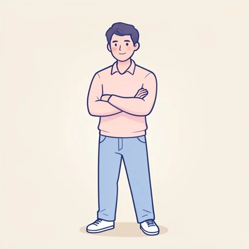 姿勢 - イラスト辞典