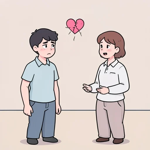 嫉妬 - Diccionario ilustrado