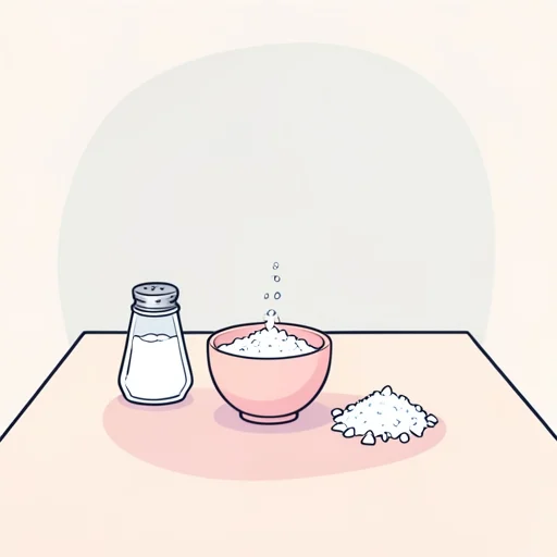 食塩 - Illustrated Dictionary
