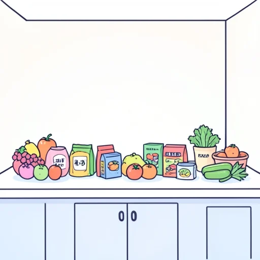 食品 - Bildwörterbuch