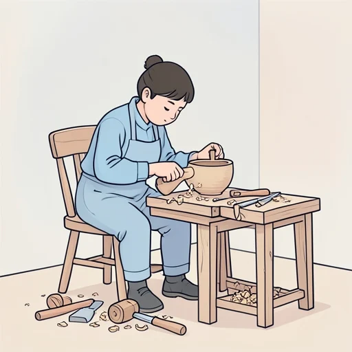 職人 - Từ điển minh họa