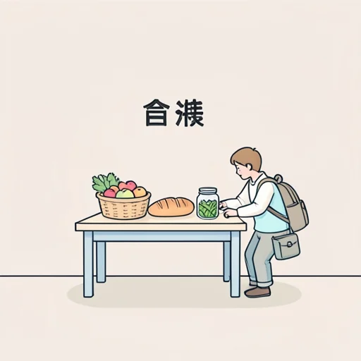 食糧 - Bildwörterbuch