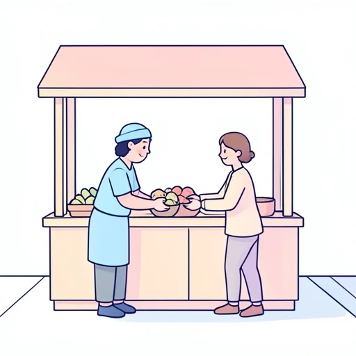 商売 - พจนานุกรมภาพ