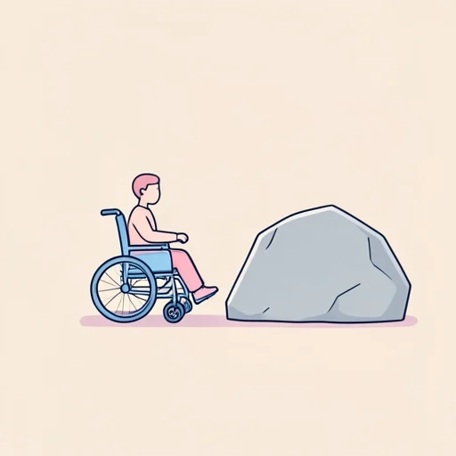 障害 - イラスト辞典