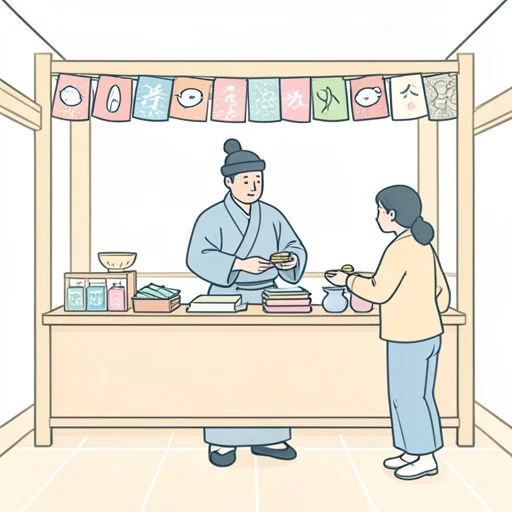 商人 - Bildwörterbuch