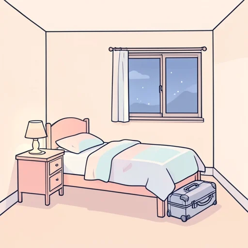 宿泊 - Dictionnaire illustré