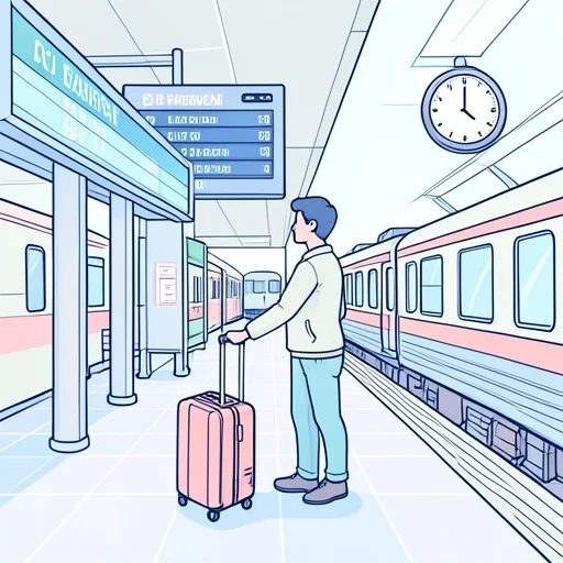 出発 - 그림 사전