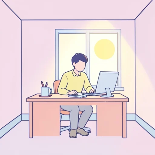 終日 - Illustrated Dictionary