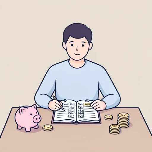 収支 - イラスト辞典