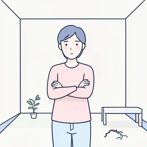 素っ気無い - Illustrated Dictionary