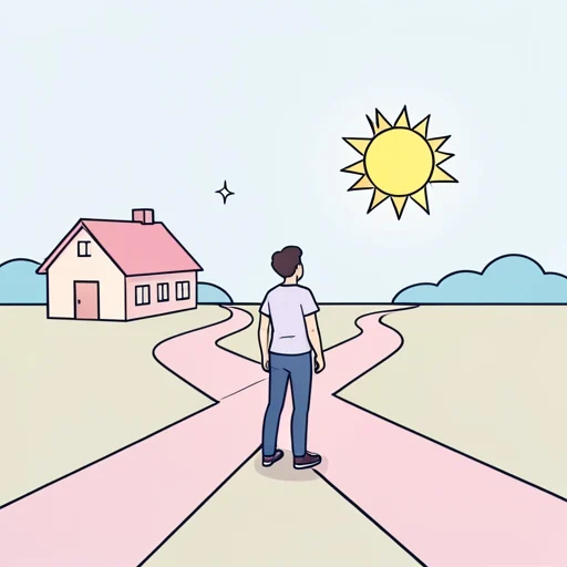 そこで - Diccionario ilustrado