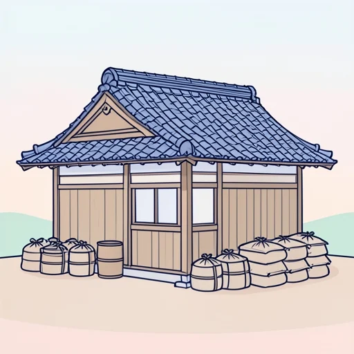 倉庫 - イラスト辞典