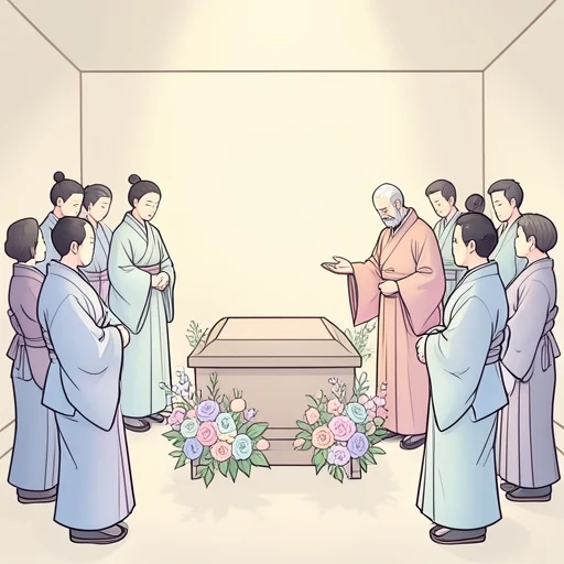 葬式 - Illustrated Dictionary