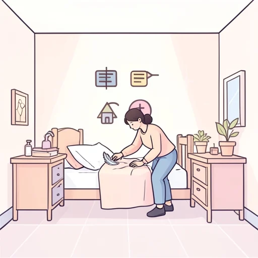 そうっと - Diccionario ilustrado
