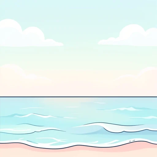 水平線 - イラスト辞典