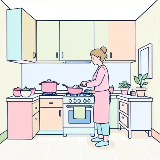 炊事 - Illustrated Dictionary