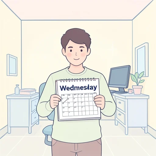 水曜日 - イラスト辞典
