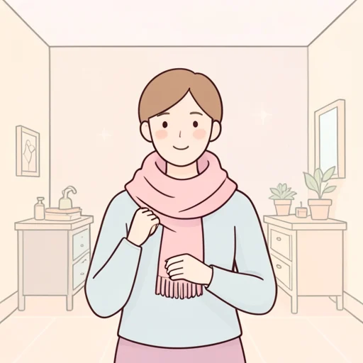 スカーフ - Diccionario ilustrado
